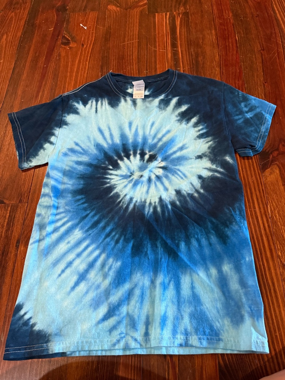 Blue Tie-Dye T-Shirt